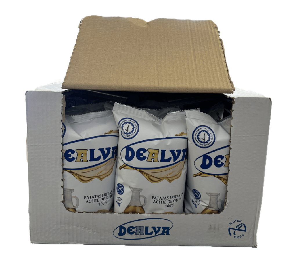 PATATAS DEALVA ACEITE OLIVA CAJA (6 bolsas 300g)